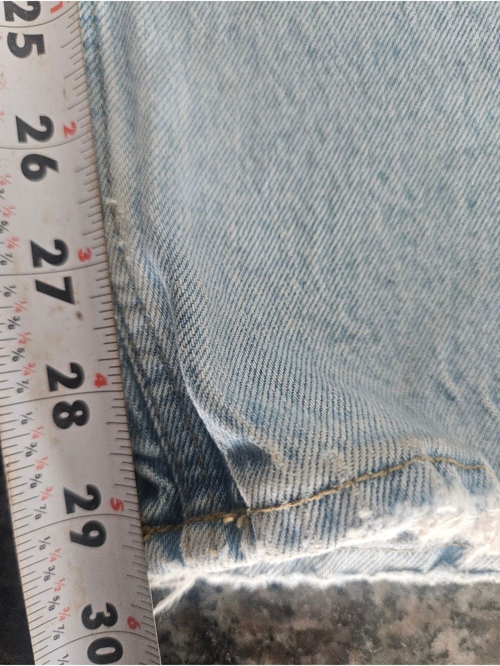 Abercrombie & Fitch Curve Love The Dad High Rise Jeans 25 Light Wash - Picture 6 of 8
